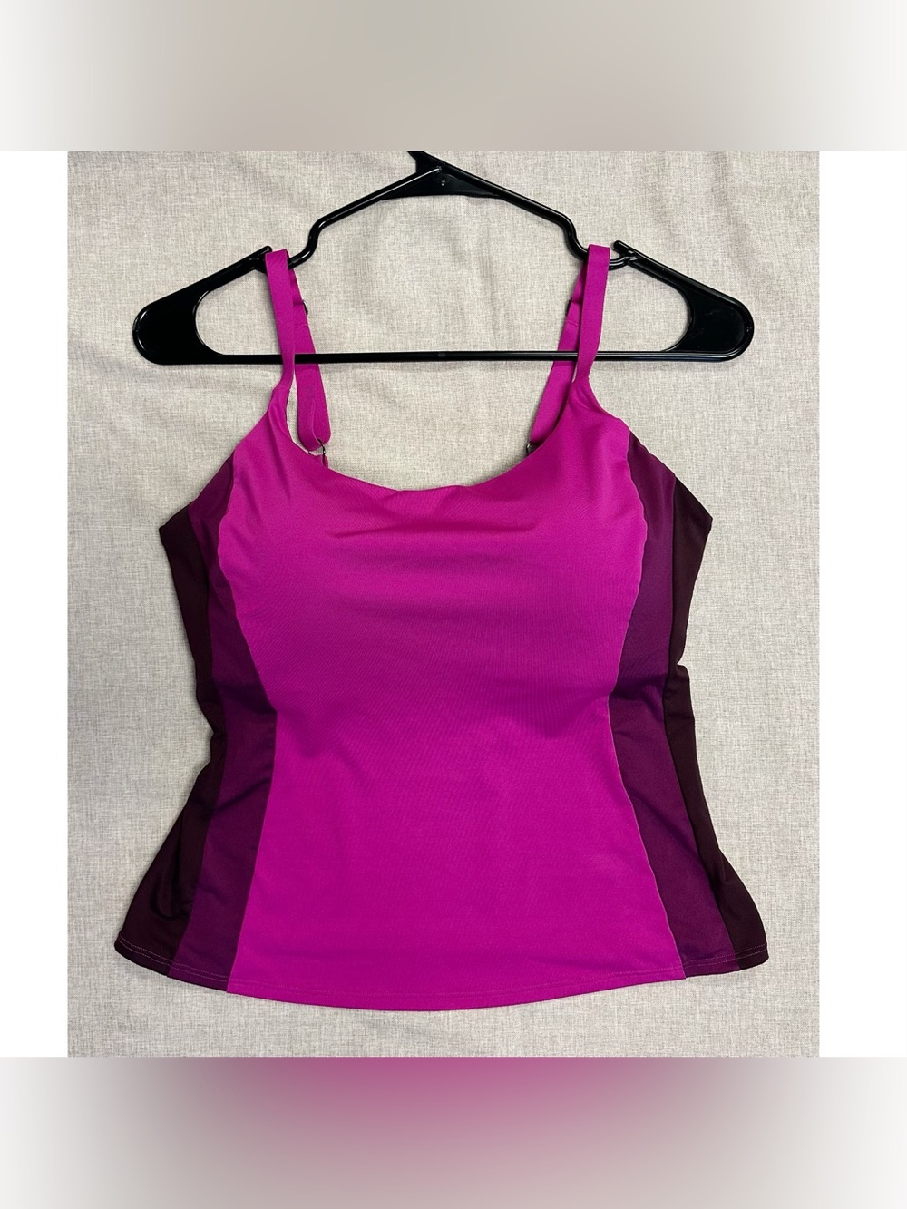 Athleta Coastline Bra Cup Tankini Top Size 34D